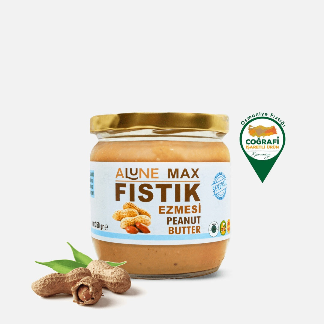 Alune Erdnussmus 100% 350 gramm (crunchy)