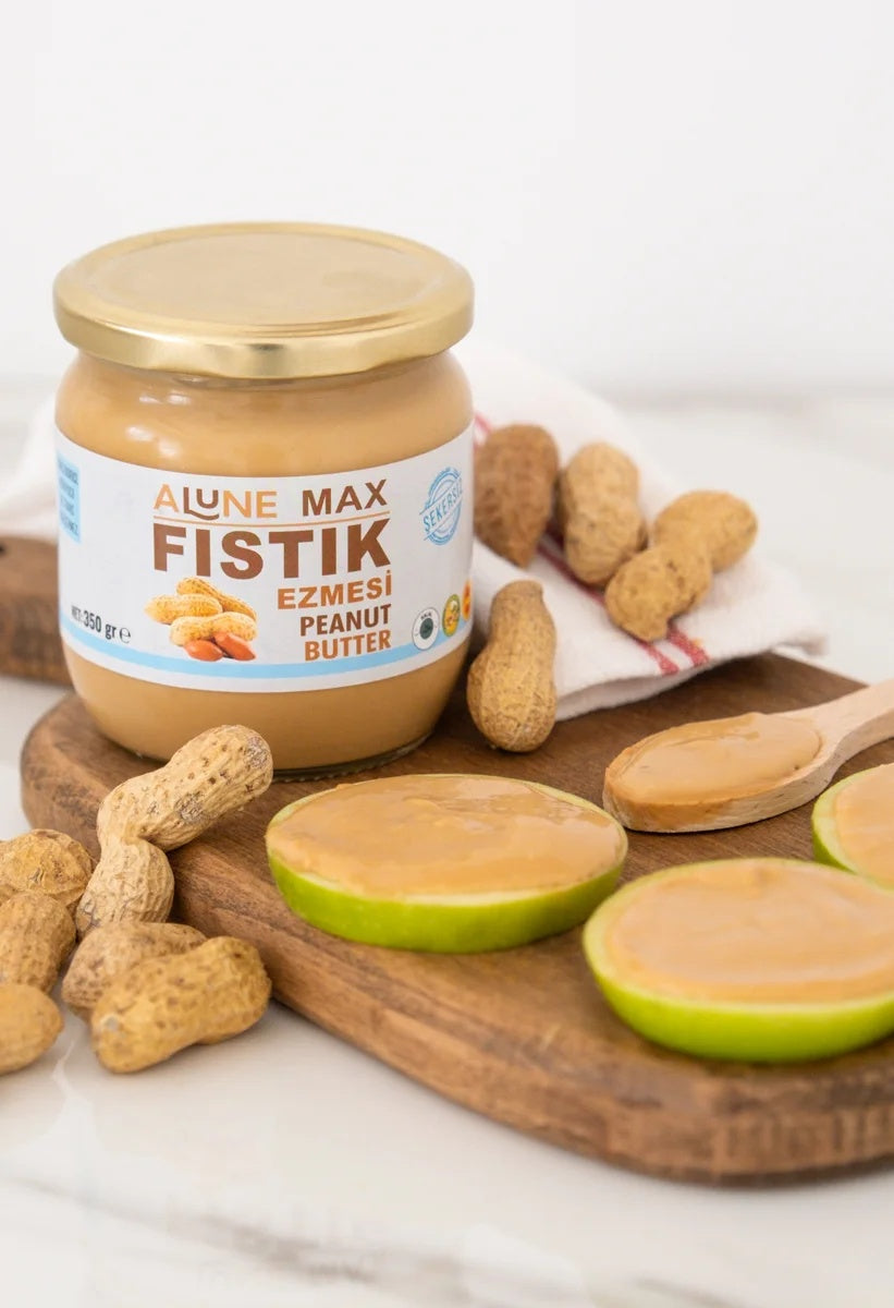 Alune Erdnussmus 100% 350 gramm (crunchy)